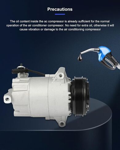 ECCPP AC Compressor Fast Cooling 2013-2016 Fit for Buick Verano 2.0L 2.4L Air Conditioning Compressor in Saudi Arabia