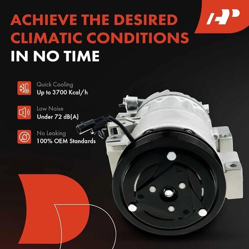 A-Premium Air Conditioner AC Compressor with Clutch Compatible with Chevrolet Corvette 2014-2019, 6.2L in Saudi Arabia