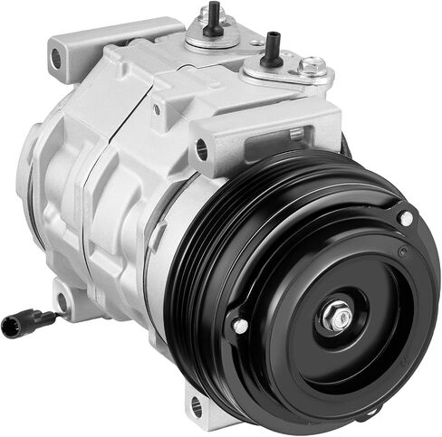 98339 Air Conditioner AC Compressor with Clutch Compatible with Suzuki Grand Vitara 2.5L 2004-2005, Grand Vitara 2.7L 2001, XL-7 2.7L 2002-2003, 10S13C Style in Saudi Arabia