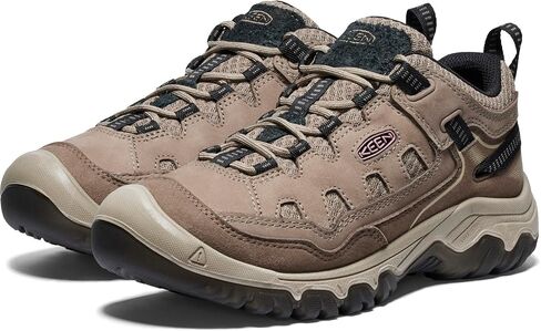 KEEN Women's Targhee IV Vent Hiking Shoe, Brindle/Nostalgia Rose, 6.5 in Saudi Arabia