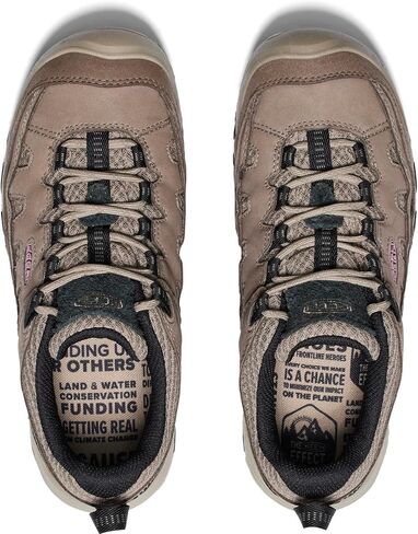 KEEN Women's Targhee IV Vent Hiking Shoe, Brindle/Nostalgia Rose, 6.5 in Saudi Arabia