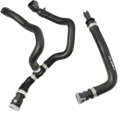 طقم خرطوم سخان المياه بمدخل ومخرج HVAC مناسب لسيارة Ford Escape 2013-2019 مناسب لسيارة Lincoln MKC 2017-2019 (CV6118K579TE) in Kuwait