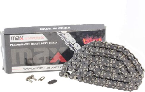 Max Motosports 428 Pitch 118 Links 428x118 استبدال سلسلة القيادة لهوندا CRF100F سوزوكي RM85 ياماها YZ85 (ذهبي) in Kuwait
