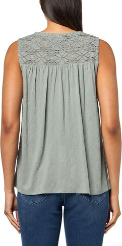 Lucky Brand Women's Lace Trim Tank in Kuwait