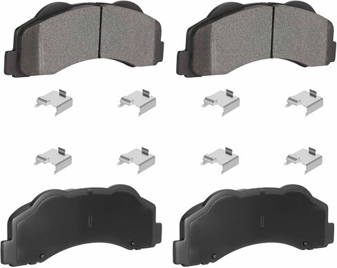 4PCS Front Semi-Metal Brake Pads Fit for Ford Expedition 2010-2021 for Ford F-150 2010-2020 for Lincoln Navigator 2010-2021 in Saudi Arabia