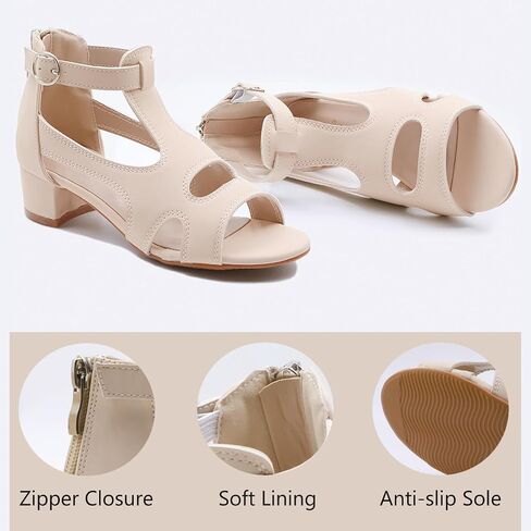 Girls High Heels Flower Girl Wedding Party Dress Shoes Elegant Open Toe Sandals in Saudi Arabia