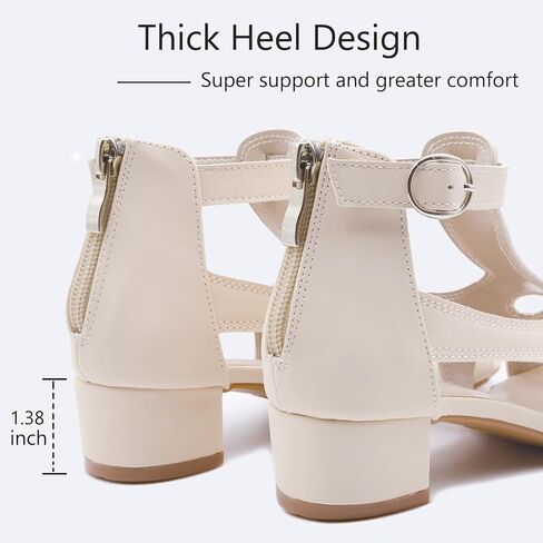 Girls High Heels Flower Girl Wedding Party Dress Shoes Elegant Open Toe Sandals in Saudi Arabia
