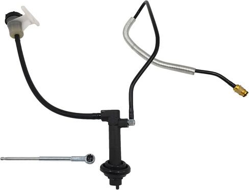 PartsFlow Clutch Master Cylinder And Line Assembly CC649031 compatible with Ford Explorer Ranger Mazda B3000 B4000 1998-2000 3.0L 4.0L V6 6L5Z7A508AA in Saudi Arabia