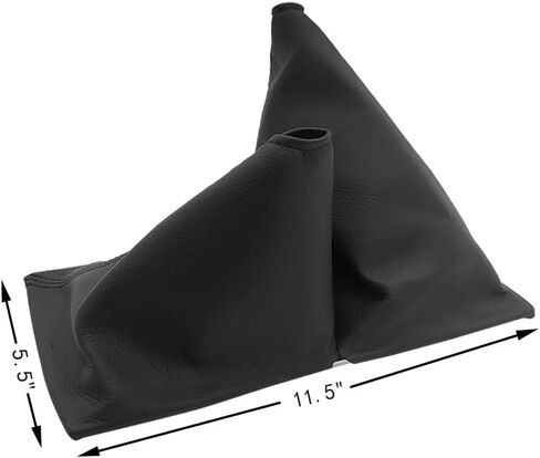 11.5" Manual Shift Boot Cover Shifter, Replacement Black Leather Shift Boot Compatible with Toyota 4Runner Pickup 4x4 1984-1989 in Saudi Arabia