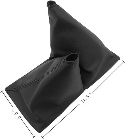 11.5" Manual Shift Boot Cover Shifter, Replacement Black Leather Shift Boot Compatible with Toyota 4Runner Pickup 4x4 1984-1989 in Saudi Arabia