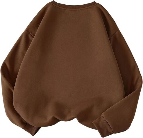 SweatyRocks المرأة رسالة إيجابية الرسم البلوز الصوف طويلة الأكمام Crewneck البلوز الخريف العصرية هوديس in Saudi Arabia
