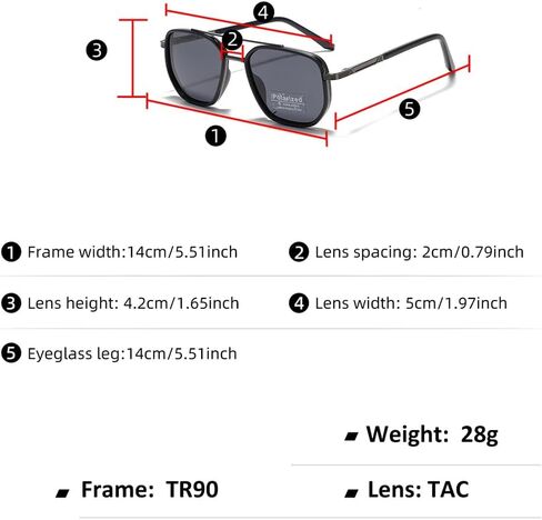 Square Polarized Sunglasses Unisex Metal Alloy TR90 Frame Sun Glasses Polygon Driving Eyewear in Saudi Arabia