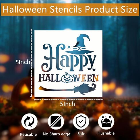 5 Inch Letter Stencils and Numbers,40 Pcs Reusable Plastic Large Alphabet Art Craft Stencils for Painting on Wood, Wall, Fabric, Rock, Chalkboard,Signs, DIY Art Projects in Kuwait