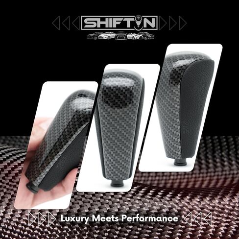 Leather & Wood Trim Gear Shift Knob Shifter for Lexus GX470 2003-2009 UZJ12 and for Toyota Land Cruiser Prado 120 2002-2009 (Tan Beige Leather/Golden Maple Wood) in Kuwait