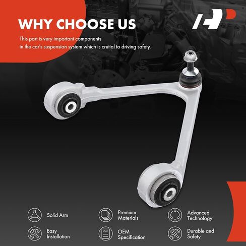 A-Premium Front Right Upper Control Arm, with Ball Joint & Bushing, Compatible with Jaguar XJ 2011-2019, XJR 2014-2017, XJR575 2018-2019 in Saudi Arabia