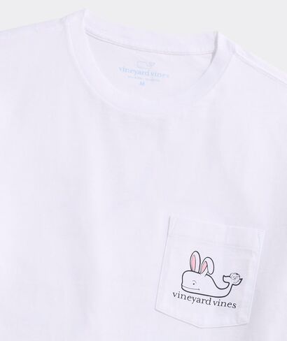 vineyard vines Men's Easter Bunny Whale Long-Sleeve Pocket Tee in Saudi Arabia