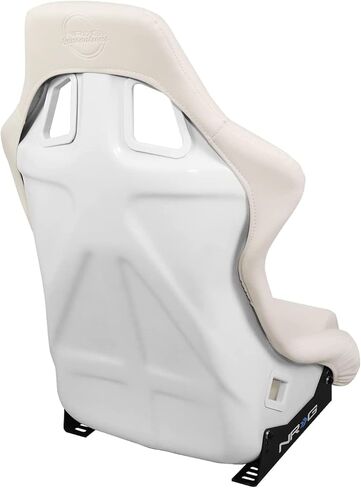NRG Innovations FRP-302BK-V Bucket Racing Seat Double Layer FRP Black Vinyl Wrapped Mixed-density Foam 5 Point Harness Compatibility in Kuwait