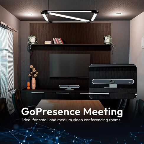 Meeting 4K Ultra HD Video Conferencing Bar – 120° Wide-Angle Lens, AI Auto-Framing, 6 Microphones, 19.6 ft Pickup Range, Dual 10W Speakers in Kuwait
