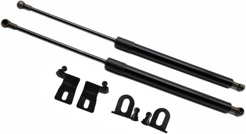 TSUBASA Lift Supports for Toyota Pickup 1988-1997 Toyota Hilux for VW Taro Front Hood Bonnet Modify Gas Struts Shock Dampers Spring Rod Bar (Normal Black) in Saudi Arabia