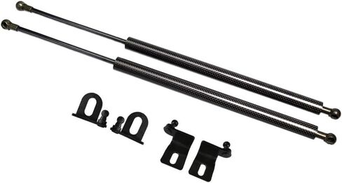 TSUBASA Lift Supports for Toyota Pickup 1988-1997 Toyota Hilux for VW Taro Front Hood Bonnet Modify Gas Struts Shock Dampers Spring Rod Bar (Normal Black) in Saudi Arabia