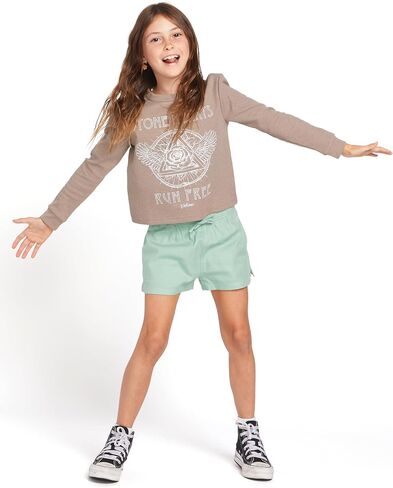 Volcom Girls Long Sleeve Thermal Shirt in Saudi Arabia