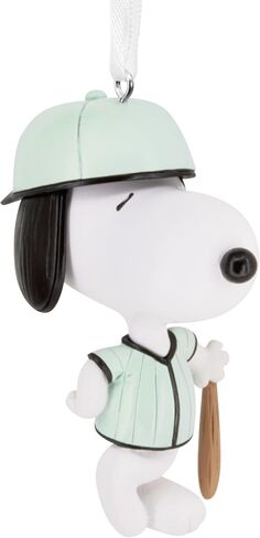 Hallmark Peanuts Snoopy Baseball Player Christmas Ornament, Gifts for Peanuts Fans in Saudi Arabia