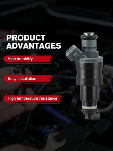 حاقن الوقود FJ682 8 قطعة (5.2L 5.9L) لدودج B1500، B2500، B3500، رام 1500، رام 1500 فان، رام 2500، رام 2500 فان، رام 3500، رام 3500 فان، دورانجو، داكوتا، لسيارة جيب جراند شيروكي، RL030778AB FJ10247 in Saudi Arabia