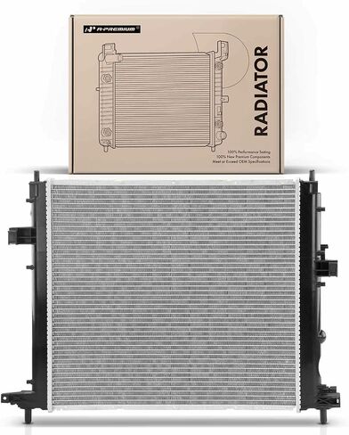 A-Premium Engine Coolant Radiator with Transmission Oil Cooler Compatible with Chevrolet Camaro 2016-2020 & Cadillac CTS 2016-2018 ATS 2016-2019, Replace# 23452329 in Saudi Arabia