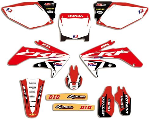 مجموعة الرسومات ملصقات الشارات ل 2006 2007 06 07 هوندا CRF250R CRF 250 250R CRF250 in Saudi Arabia