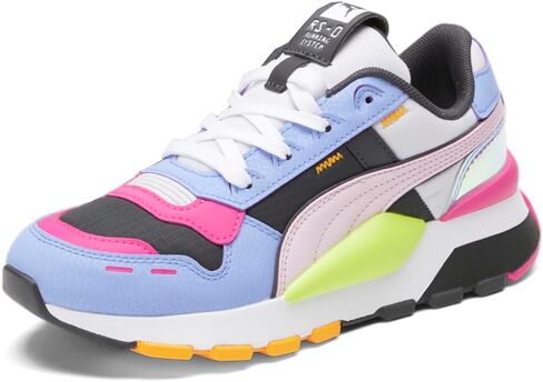 حذاء رياضي PUMA Kids Girls Rs 2.0 Glowing Up برباط كاجوال - أزرق، متعدد in Saudi Arabia