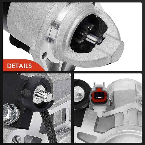 A-Premium Starter Motor Compatible with Nissan Pathfinder 2011-2012, Titan 2010 2012-2015 2017-2022, Titan XD 2016-2022, Armada 2010-2015, NV2500, NV3500 & Infiniti QX80, M56, 12V 2.0KW 9-Teeth CW in Saudi Arabia