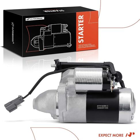 A-Premium Starter Motor Compatible with Nissan Pathfinder 2011-2012, Titan 2010 2012-2015 2017-2022, Titan XD 2016-2022, Armada 2010-2015, NV2500, NV3500 & Infiniti QX80, M56, 12V 2.0KW 9-Teeth CW in Saudi Arabia