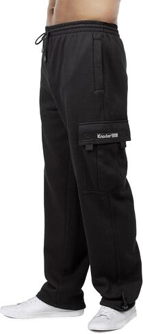 بنطال رياضي كاجوال فضفاض من الصوف للرجال in Kuwait