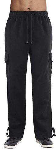 بنطال رياضي كاجوال فضفاض من الصوف للرجال in Kuwait