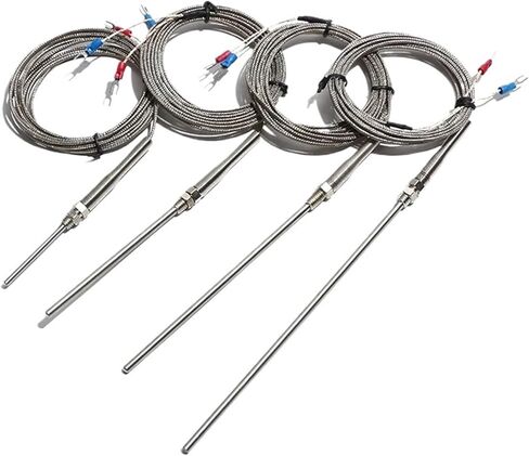 1PC M8 Screw Thermocouple K J E PT100 Type 150mm Probe Temperature Sensor for Industrial Temperature Controller(Length 3m M8 E) in Saudi Arabia