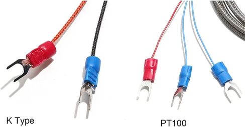 1PC K/PT100 Type Thread Stainless Steel Probe 800°C Degree Thermocouple Tube Temperature Controller 150mm(Custom Made) in Saudi Arabia