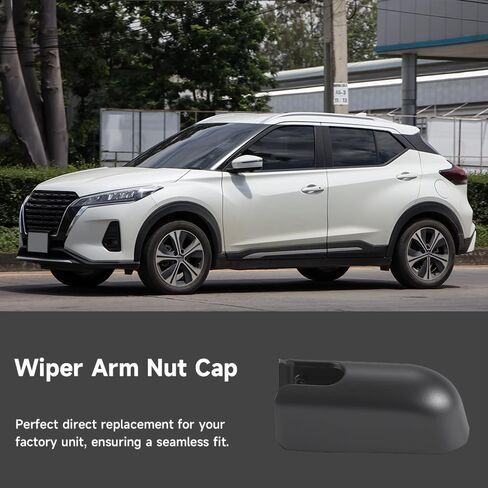 Premium Rear Windshield Wiper Arm Nut Cover Cap for Nissan Kicks 2018-2021 for Nissan Juke 2014-2017 | Weather-Resistant Plastic | Replaces 28782-ED500 in Saudi Arabia