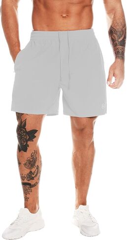 شورت رياضي للجري للرجال، شورت للتمرين سريع الجفاف، خفيف الوزن، شورت رياضي لكرة السلة والمشي لمسافات طويلة in Kuwait