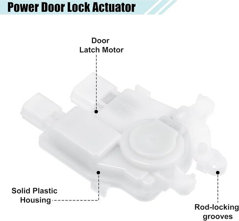 ACROPIX Rear Left Driver Side Door Latch Lock Actuator Replacement Fit for Honda Odyssey - Pack of 1 White in Saudi Arabia