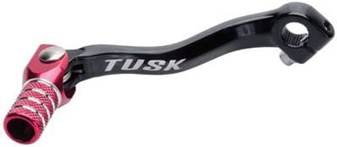 TUSK Folding Shift Lever + 1 inch Black/Red Tip for Honda XR70R 1997-2003 in Saudi Arabia