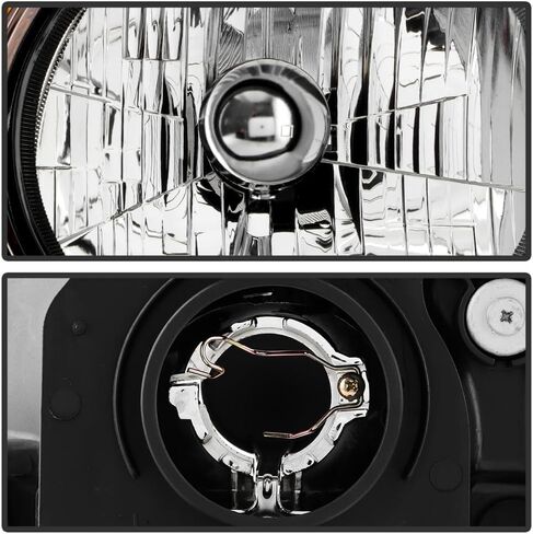 KEEKPO - For 2003 2004 2005 2006 2007 2008 Honda Element DX|EX|LX Black Headlights Headlamps Pair Set Driver & Passenger in Saudi Arabia