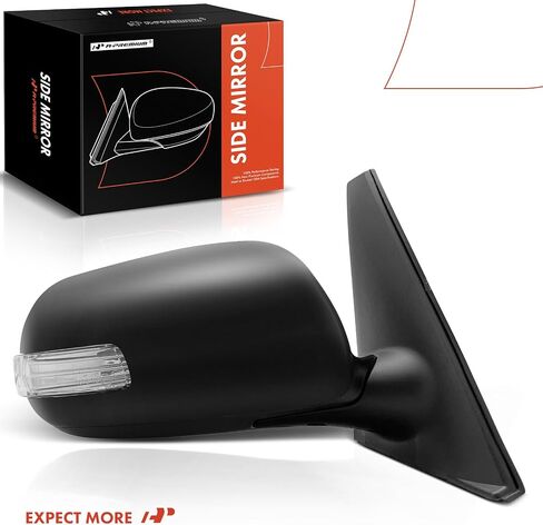 A-Premium Passenger Side Power Door Mirror - Compatible with Scion xB 2008-2015 - Non-Heated Manual Folding Black Outside Rear View Mirror - Replace# 87910-12D50 in Saudi Arabia