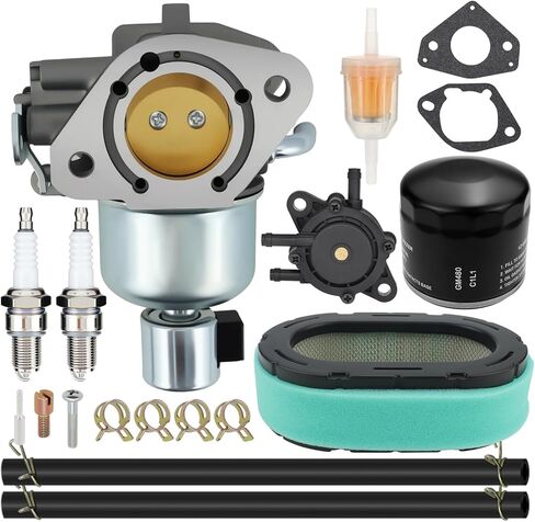 16 853 19-S Carburetor KT735 KT740 Carb Kit for Kohler 7000 Series Engines KT725 KT740 KT730 KT745 22HP 23HP 24HP 25HP 26HP Replaces 3285367S 1685319-S 3285363S Carb with 32 883 09-S1 Air Filter in Saudi Arabia