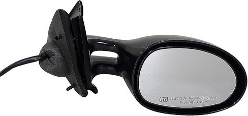 Dorman 955-088 Driver Side Power Door Mirror - Heated Compatible with Select Chrysler / Dodge / Plymouth Models, Black in Saudi Arabia