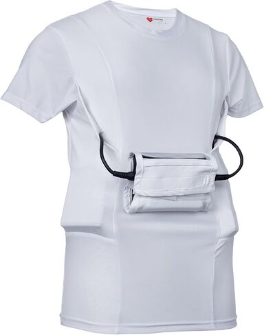قميص HeartWare LVAD للرجال - نسيج شبكي من الألياف اللدنة فائق النحافة مصمم لتوفير الراحة والأمان in Kuwait