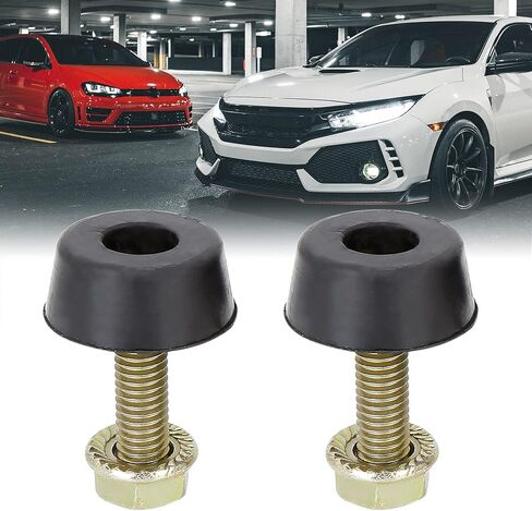 X AUTOHAUX 2 قطعة غطاء محرك السيارة وقف الضابط الوفير البراغي سدادة لنيسان باترول GQ Y60 in Saudi Arabia