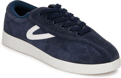 أحذية رياضية نسائية كاجوال من الجلد برباط من TRETORN Nyliteplus طراز كلاسيكي عتيق - - 9.5 in Kuwait