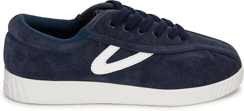 أحذية رياضية نسائية كاجوال من الجلد برباط من TRETORN Nyliteplus طراز كلاسيكي عتيق - - 9.5 in Kuwait