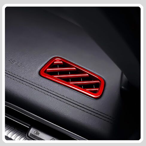 Dashboard Air Vent Cover, for Kia K5 2021 2022 2023 2024,Sport Interior Trim Accessories- Wine Red. in Saudi Arabia