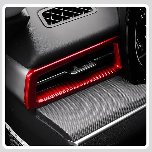 Dashboard Air Vent Cover, for Kia K5 2021 2022 2023 2024,Sport Interior Trim Accessories- Wine Red. in Saudi Arabia
